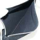 PRADA Hand Bag Vinyl 2way Clear Silver Auth ka1045M-24