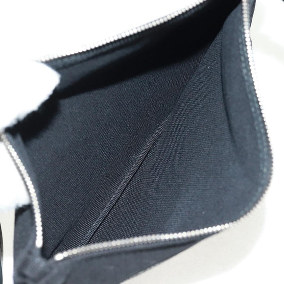 PRADA Hand Bag Vinyl 2way Clear Silver Auth ka1045M