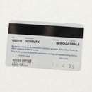 PRADA Hand Bag Vinyl 2way Clear Silver Auth ka1045M-11