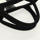 PRADA Hand Bag Vinyl 2way Clear Silver Auth ka1045M-7