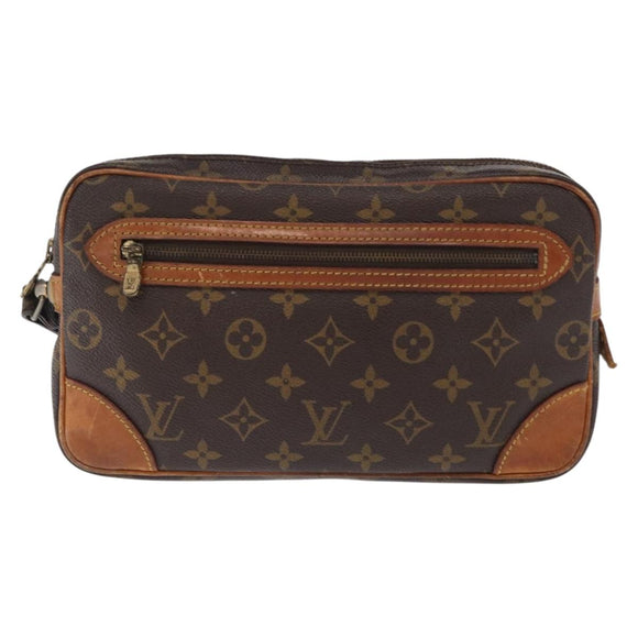 LOUIS VUITTON Monogram Marly Dragonne GM Clutch Bag M51825 LV Auth ka1047