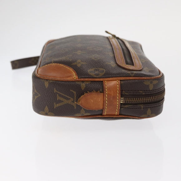 LOUIS VUITTON Monogram Marly Dragonne GM Clutch Bag M51825 LV Auth ka1047