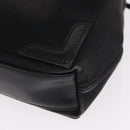 BALENCIAGA Cabas XS Hand Bag Canvas 2way Black Silver 390346 Auth ka1048-16