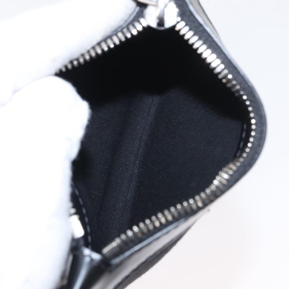 BALENCIAGA Cabas XS Hand Bag Canvas 2way Black Silver 390346 Auth ka1048