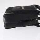 BALENCIAGA Cabas XS Hand Bag Canvas 2way Black Silver 390346 Auth ka1048-3