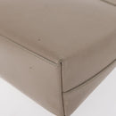 GUCCI Bamboo Hand Bag Leather Beige Gold 001 3444 1887 Auth ka105-17