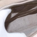 GUCCI Bamboo Hand Bag Leather Beige Gold 001 3444 1887 Auth ka105-10