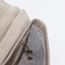 GUCCI Bamboo Hand Bag Leather Beige Gold 001 3444 1887 Auth ka105-19