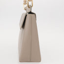 GUCCI Bamboo Hand Bag Leather Beige Gold 001 3444 1887 Auth ka105-3