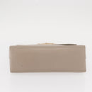 GUCCI Bamboo Hand Bag Leather Beige Gold 001 3444 1887 Auth ka105-5