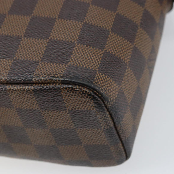LOUIS VUITTON Damier Ebene Olaf PM Shoulder Bag N41442 LV Auth ka1050