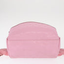 GUCCI GG Implementation Backpack PVC Silver Pink 271327 Auth ka1055-11