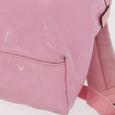 GUCCI GG Implementation Backpack PVC Silver Pink 271327 Auth ka1055-13