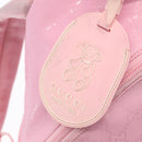 GUCCI GG Implementation Backpack PVC Silver Pink 271327 Auth ka1055-16