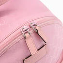 GUCCI GG Implementation Backpack PVC Silver Pink 271327 Auth ka1055-17