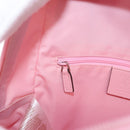 GUCCI GG Implementation Backpack PVC Silver Pink 271327 Auth ka1055-23