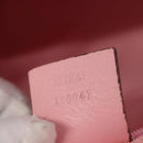 GUCCI GG Implementation Backpack PVC Silver Pink 271327 Auth ka1055-25