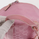GUCCI GG Implementation Backpack PVC Silver Pink 271327 Auth ka1055-7