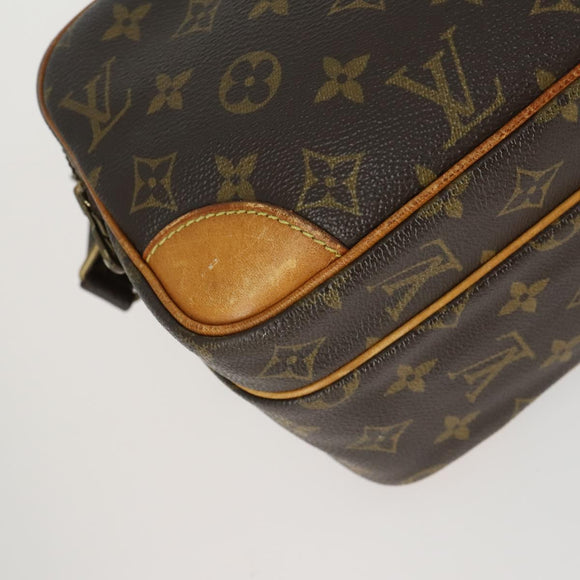 LOUIS VUITTON Monogram Nile Shoulder Bag M45244 LV Auth ka1060