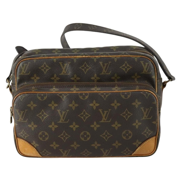 LOUIS VUITTON Monogram Nile Shoulder Bag M45244 LV Auth ka1060