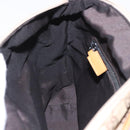 GUCCI GG Canvas Tote Bag Beige Silver 019 0402 1705 Auth ka1063-19