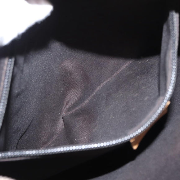 GUCCI GG Canvas Tote Bag Beige Silver 019 0402 1705 Auth ka1063