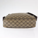GUCCI GG Supreme Shoulder Bag PVC Beige Gold 201448 Auth ka1064-10