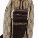 GUCCI GG Supreme Shoulder Bag PVC Beige Gold 201448 Auth ka1064-15