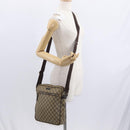 GUCCI GG Supreme Shoulder Bag PVC Beige Gold 201448 Auth ka1064-25