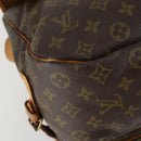 LOUIS VUITTON Monogram Saumur 35 Shoulder Bag M42254 LV Auth ka1066-15