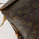 LOUIS VUITTON Monogram Saumur 35 Shoulder Bag M42254 LV Auth ka1066-17