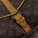 LOUIS VUITTON Monogram Saumur 35 Shoulder Bag M42254 LV Auth ka1066-20