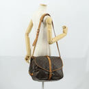 LOUIS VUITTON Monogram Saumur 35 Shoulder Bag M42254 LV Auth ka1066-26