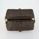 LOUIS VUITTON Monogram Saumur 35 Shoulder Bag M42254 LV Auth ka1066-5