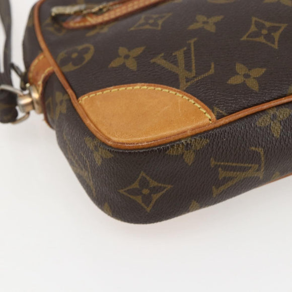 LOUIS VUITTON Monogram Marly Dragonne GM Clutch Bag M51825 LV Auth ka1067