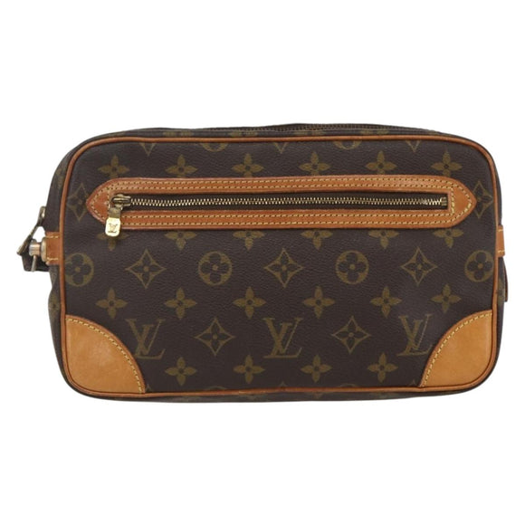 LOUIS VUITTON Monogram Marly Dragonne GM Clutch Bag M51825 LV Auth ka1067