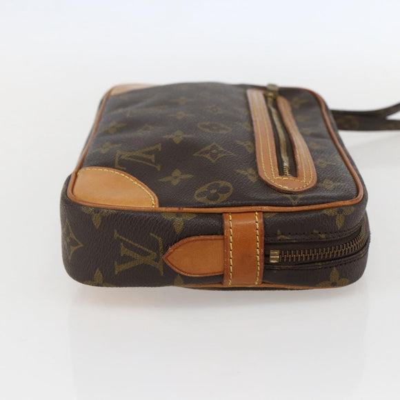 LOUIS VUITTON Monogram Marly Dragonne GM Clutch Bag M51825 LV Auth ka1067