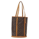 LOUIS VUITTON Monogram Bucket GM Shoulder Bag M42236 LV Auth ka107-1