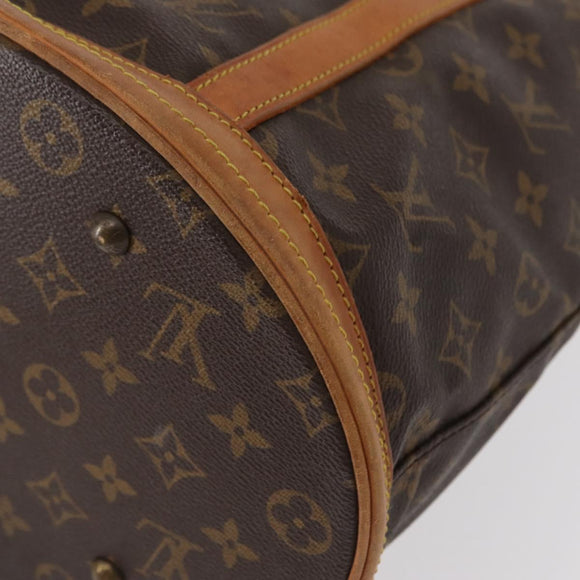 LOUIS VUITTON Monogram Bucket GM Shoulder Bag M42236 LV Auth ka107