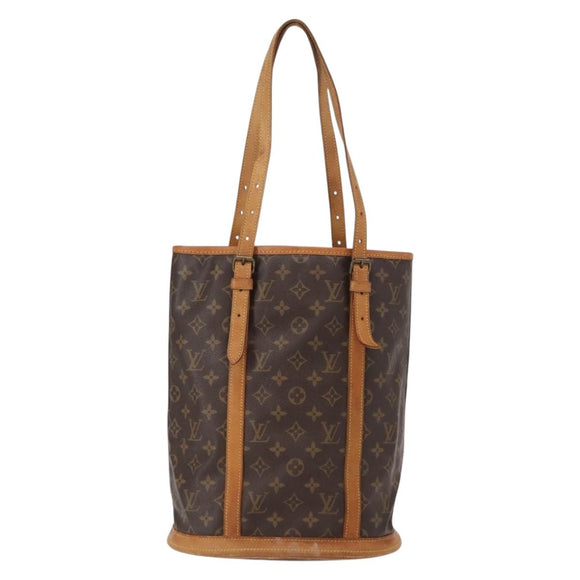 LOUIS VUITTON Monogram Bucket GM Shoulder Bag M42236 LV Auth ka107