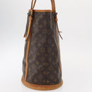 LOUIS VUITTON Monogram Bucket GM Shoulder Bag M42236 LV Auth ka107-4