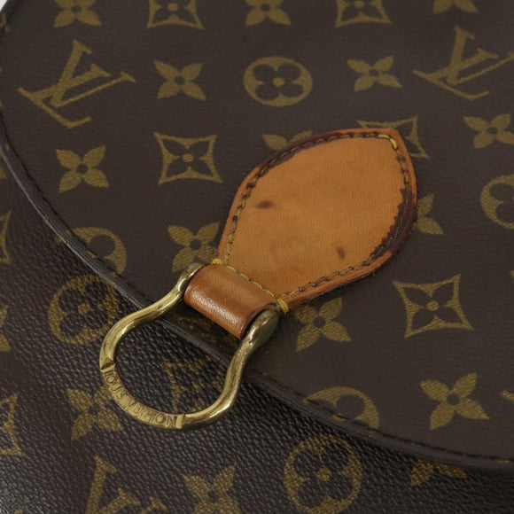 LOUIS VUITTON Monogram Saint Cloud GM Shoulder Bag M51242 LV Auth ka1078