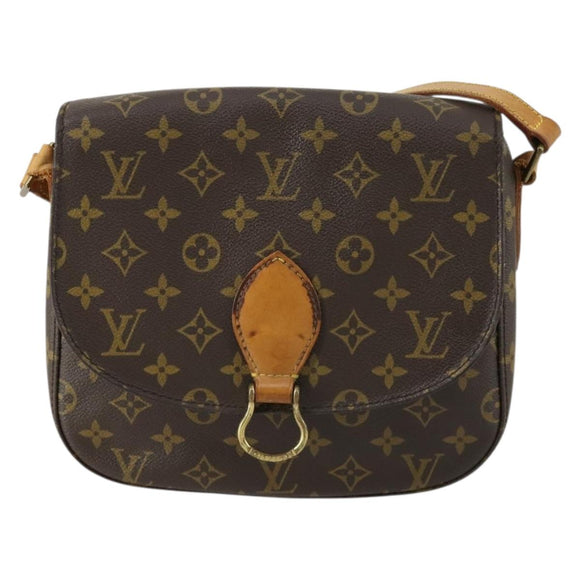 LOUIS VUITTON Monogram Saint Cloud GM Shoulder Bag M51242 LV Auth ka1078
