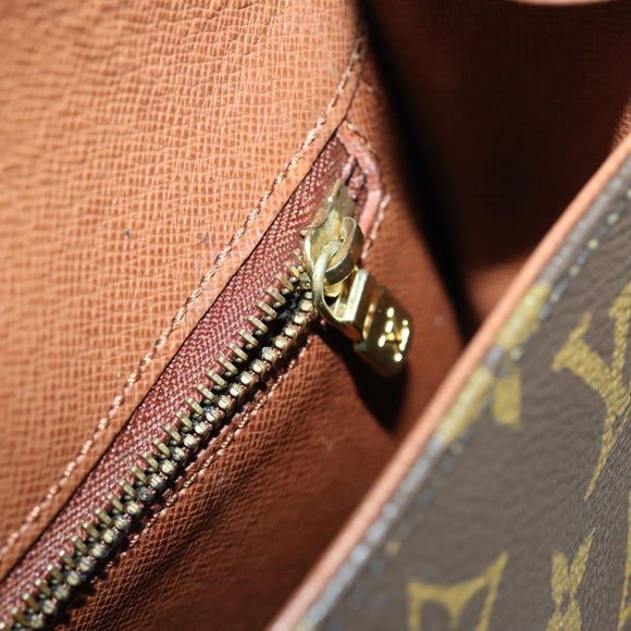 LOUIS VUITTON Monogram Saint Cloud GM Shoulder Bag M51242 LV Auth ka1078