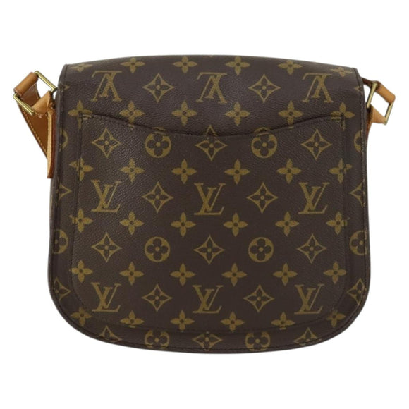 LOUIS VUITTON Monogram Saint Cloud GM Shoulder Bag M51242 LV Auth ka1078