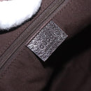 GUCCI GG Canvas Web Sherry Line Tote Bag Beige Gold 163805 Auth ka1081-19