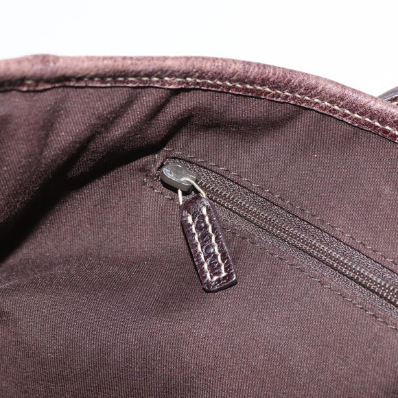 GUCCI GG Canvas Web Sherry Line Tote Bag Beige Gold 163805 Auth ka1081