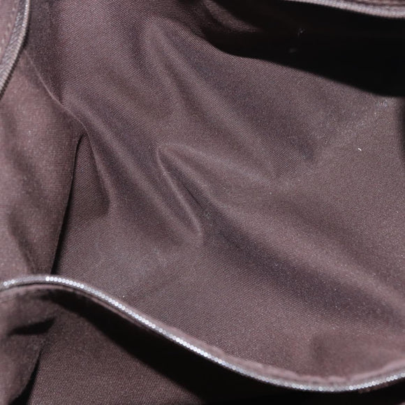 GUCCI GG Canvas Web Sherry Line Tote Bag Beige Gold 163805 Auth ka1081