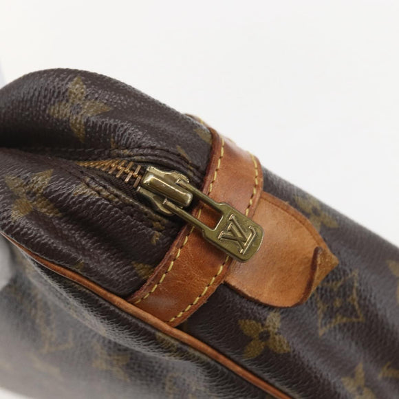 LOUIS VUITTON Monogram Compiegne 28 Clutch Bag M51845 LV Auth ka1082