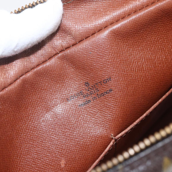 LOUIS VUITTON Monogram Compiegne 28 Clutch Bag M51845 LV Auth ka1082